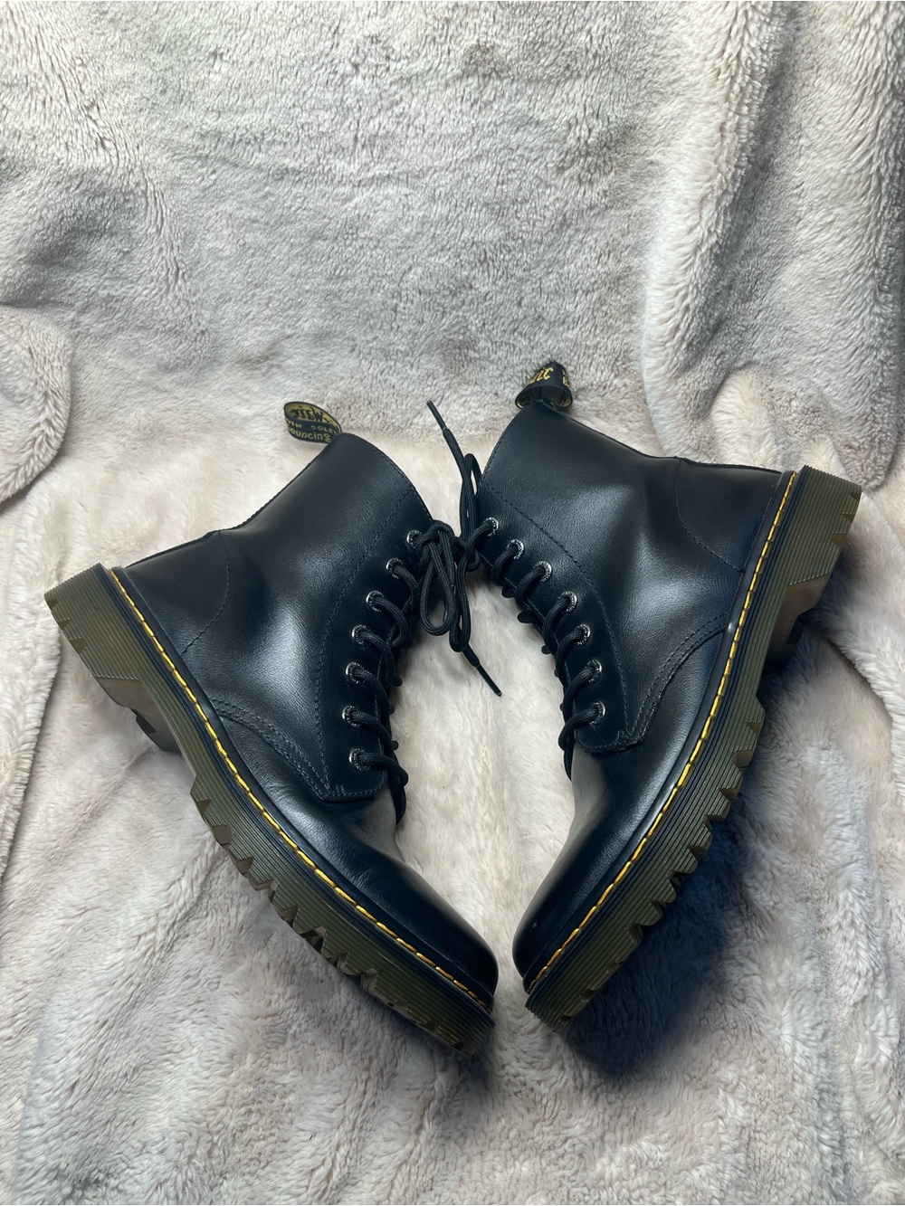 Dr. Martens Luana Combat Boots women’s size 10 - Picture 5 of 7